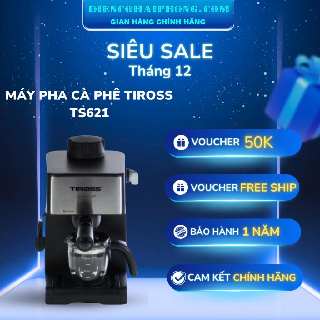 Máy pha cà phê Tiross TS621