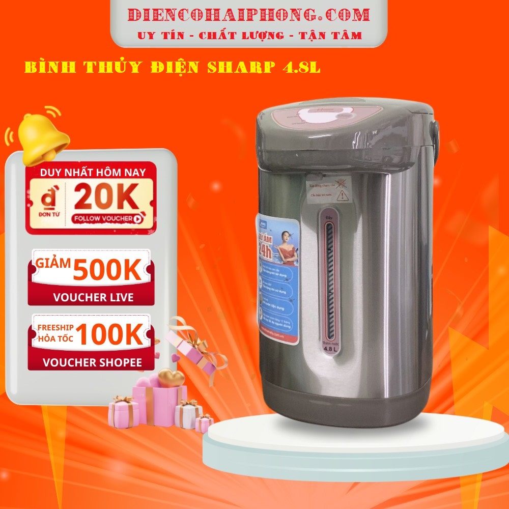 Bình thủy điện Sharp Ks-239 4.8L Thái Lan