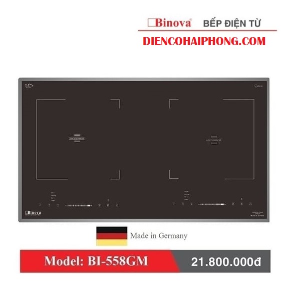 Bếp từ Binova BI-558GM mặt kính Schott Ceran , sản xuất tại Đức