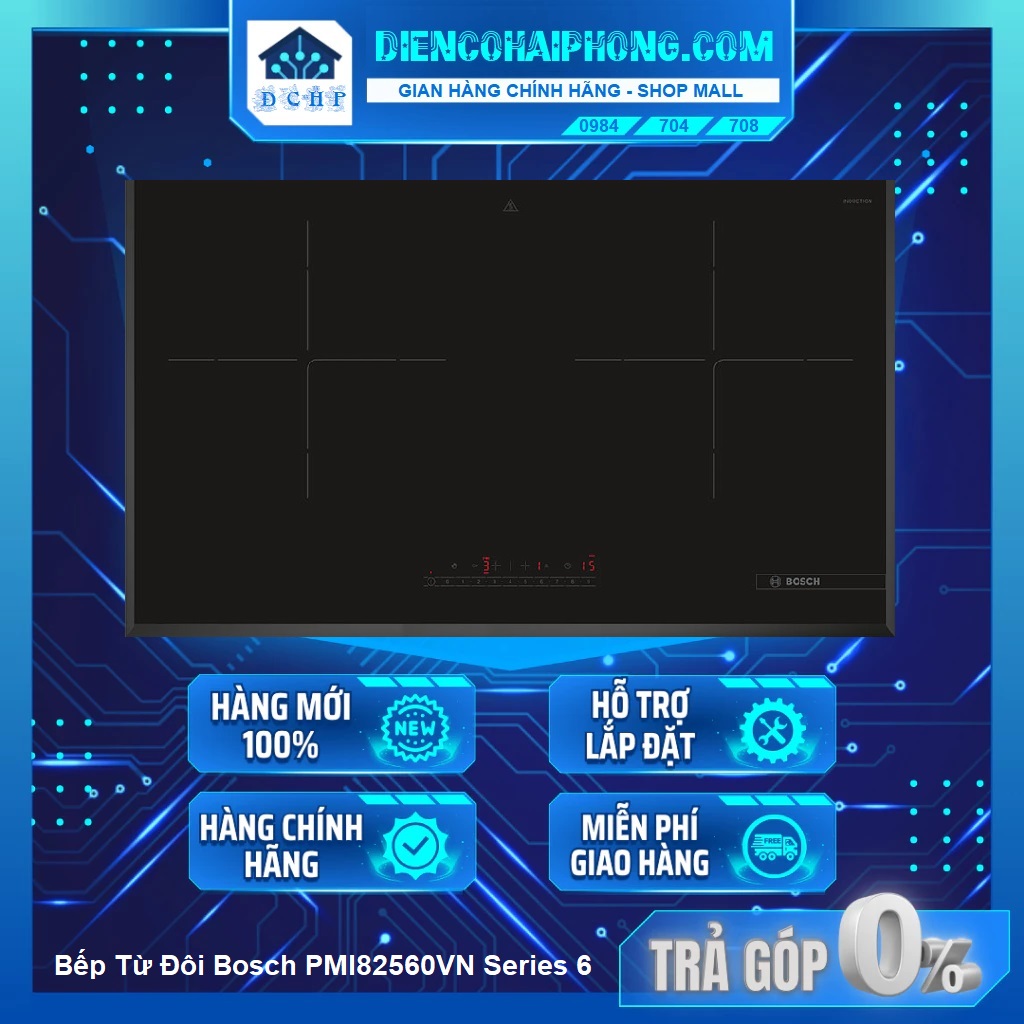 Bếp Từ Đôi Bosch PMI82560VN Series 6