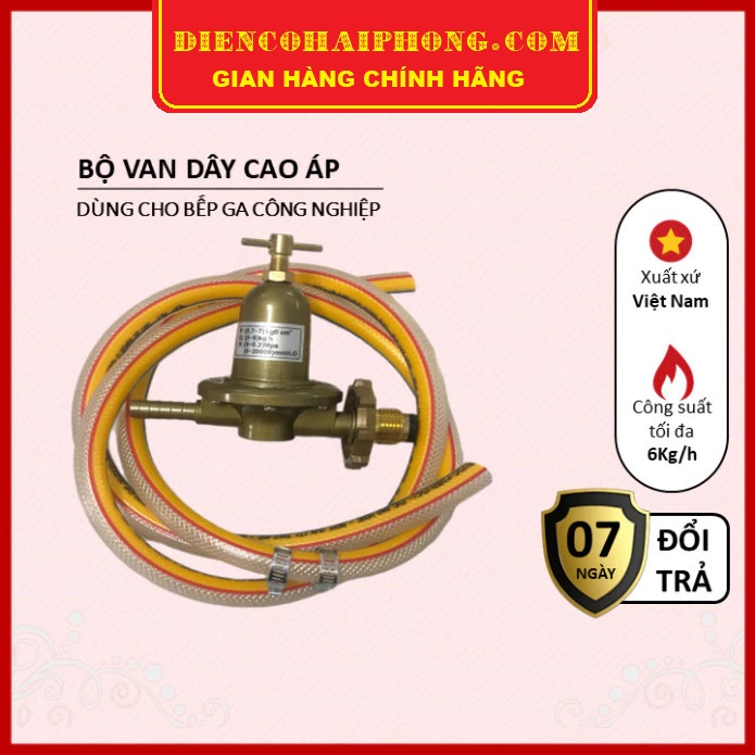 Van dây bếp gas Công Nghiệp