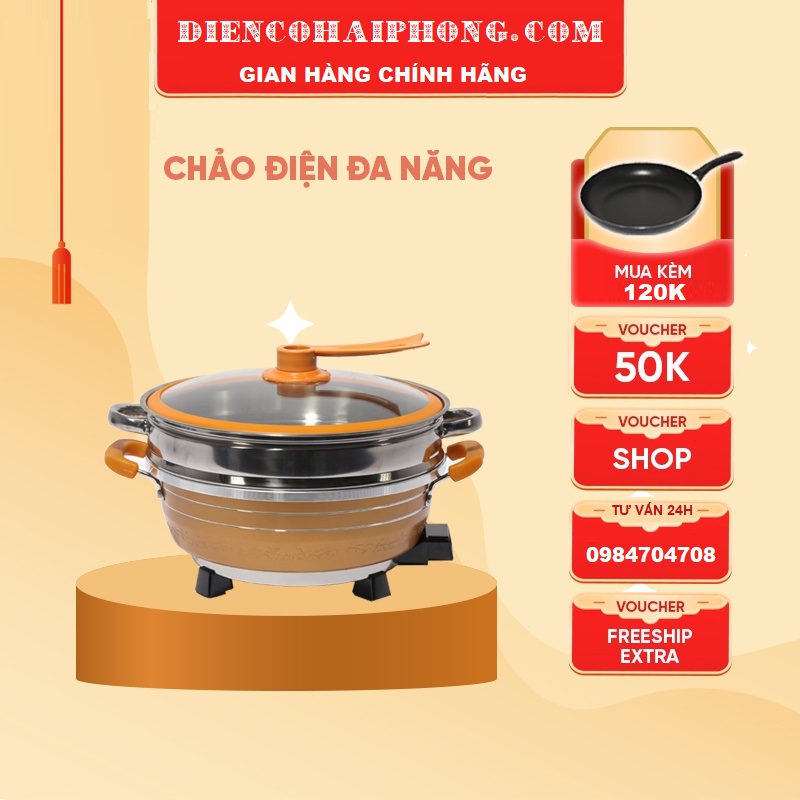 Chảo Lẩu Đa Năng Media MD-EP7913