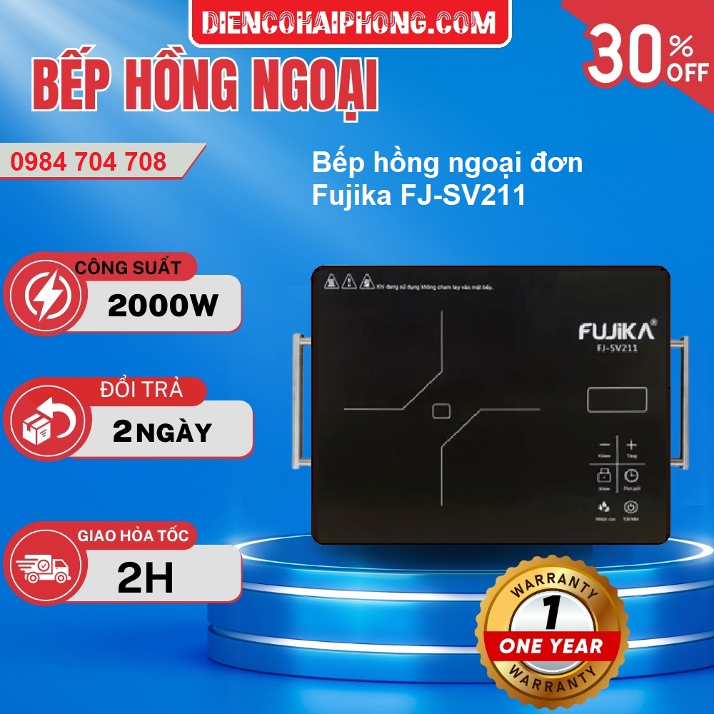 Bếp Hồng Ngoại Fujika FJ-SV211