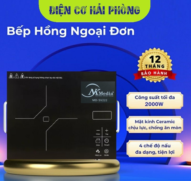 Bếp Hồng Ngoại Media MD-SV222