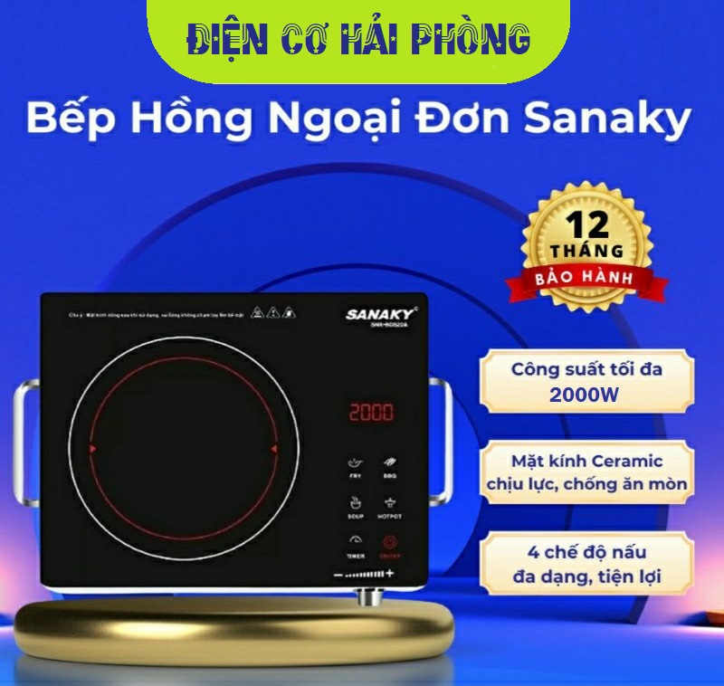 Bếp Hồng Ngoại Sanaky SNK-BDS22A