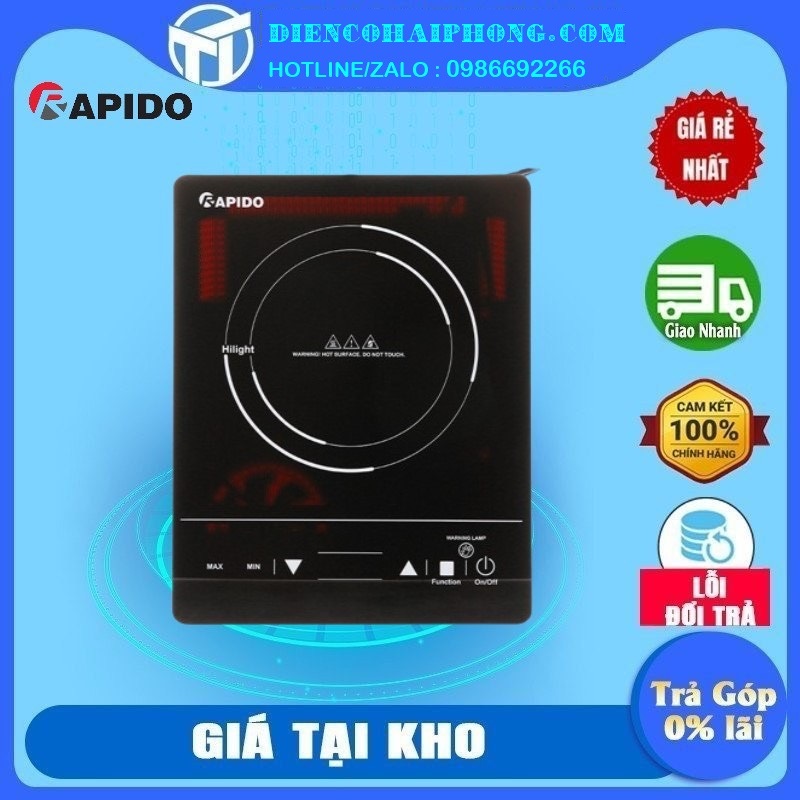 Bếp hồng ngoại đơn Rapido RC2000ES