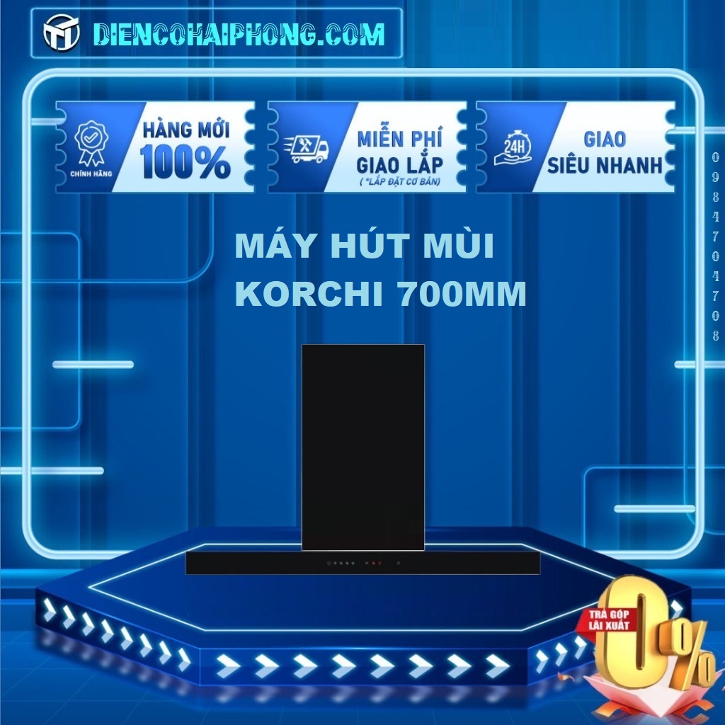 Máy Hút Mùi Chữ T Korchi