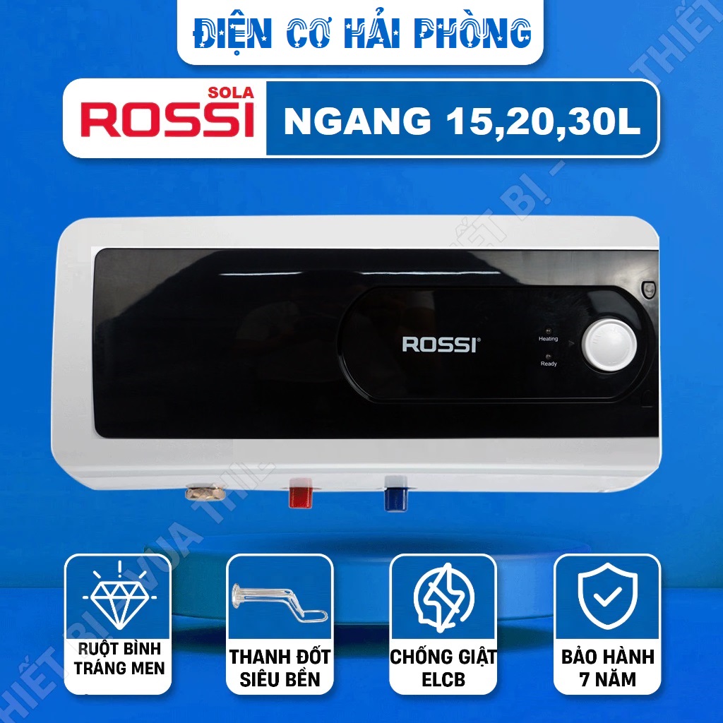 Bình nóng lạnh Rossi Sola 30L RSA 30SL