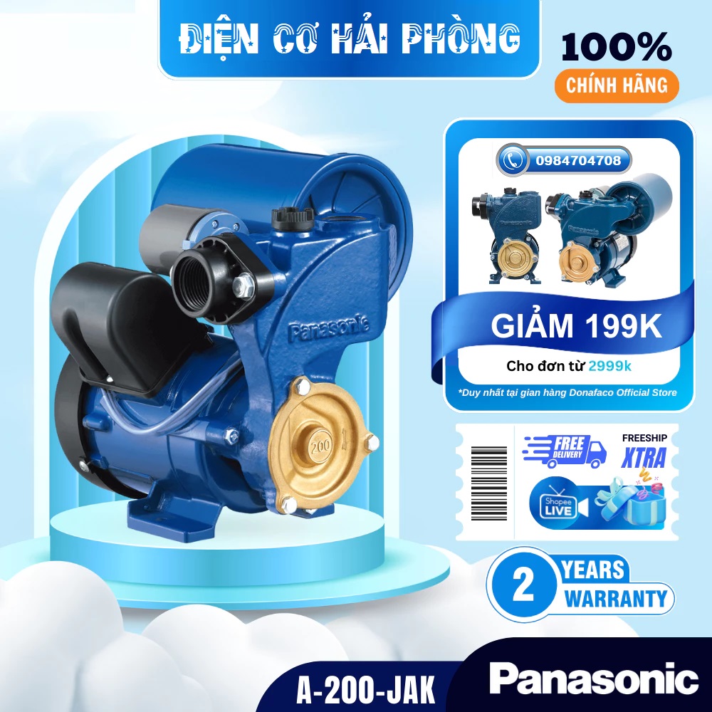 Máy bơm nước tăng áp Panasonic A-200JAK