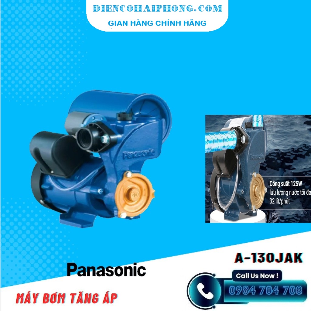 Máy bơm tăng áp Panasonic A-130JAK