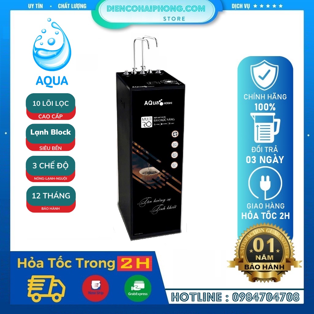 MÁY LỌC NƯỚC  AQUA Nóng Lạnh Nguội