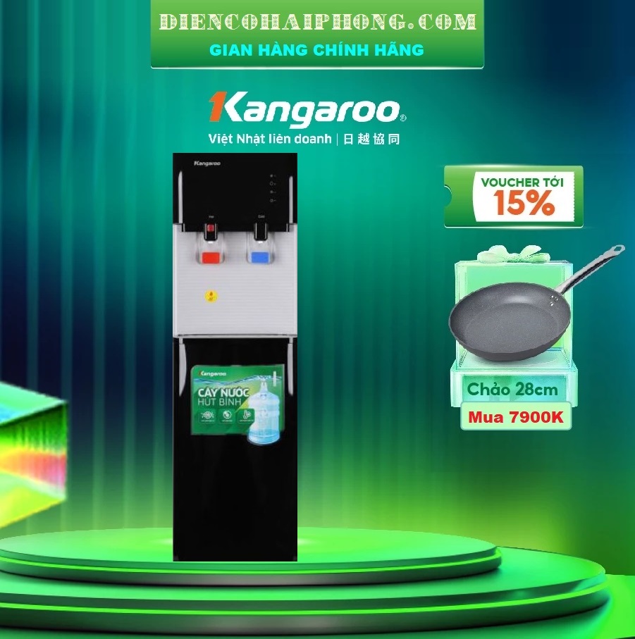 Cây nước nóng lạnh hút bình Kangaroo KG599A3