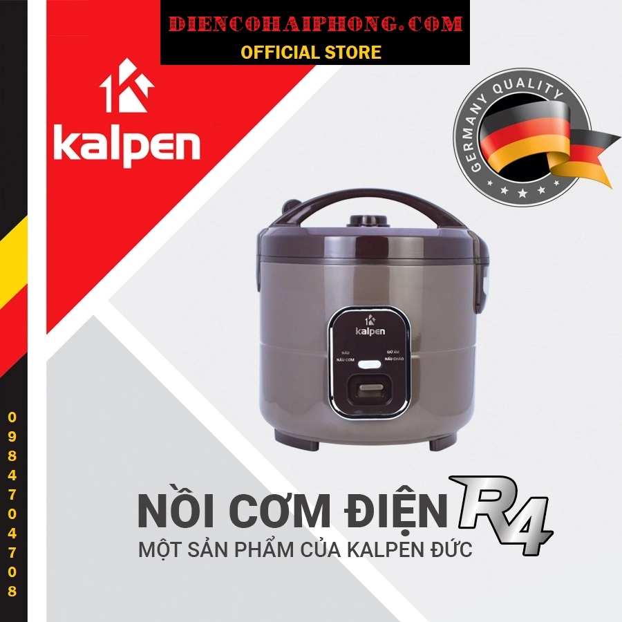 Nồi Cơm Điện Cao Cấp Kalpen R4, 1.8L