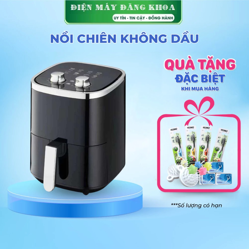 Nồi Chiên Không Dầu KB5005M Nineshield 8L