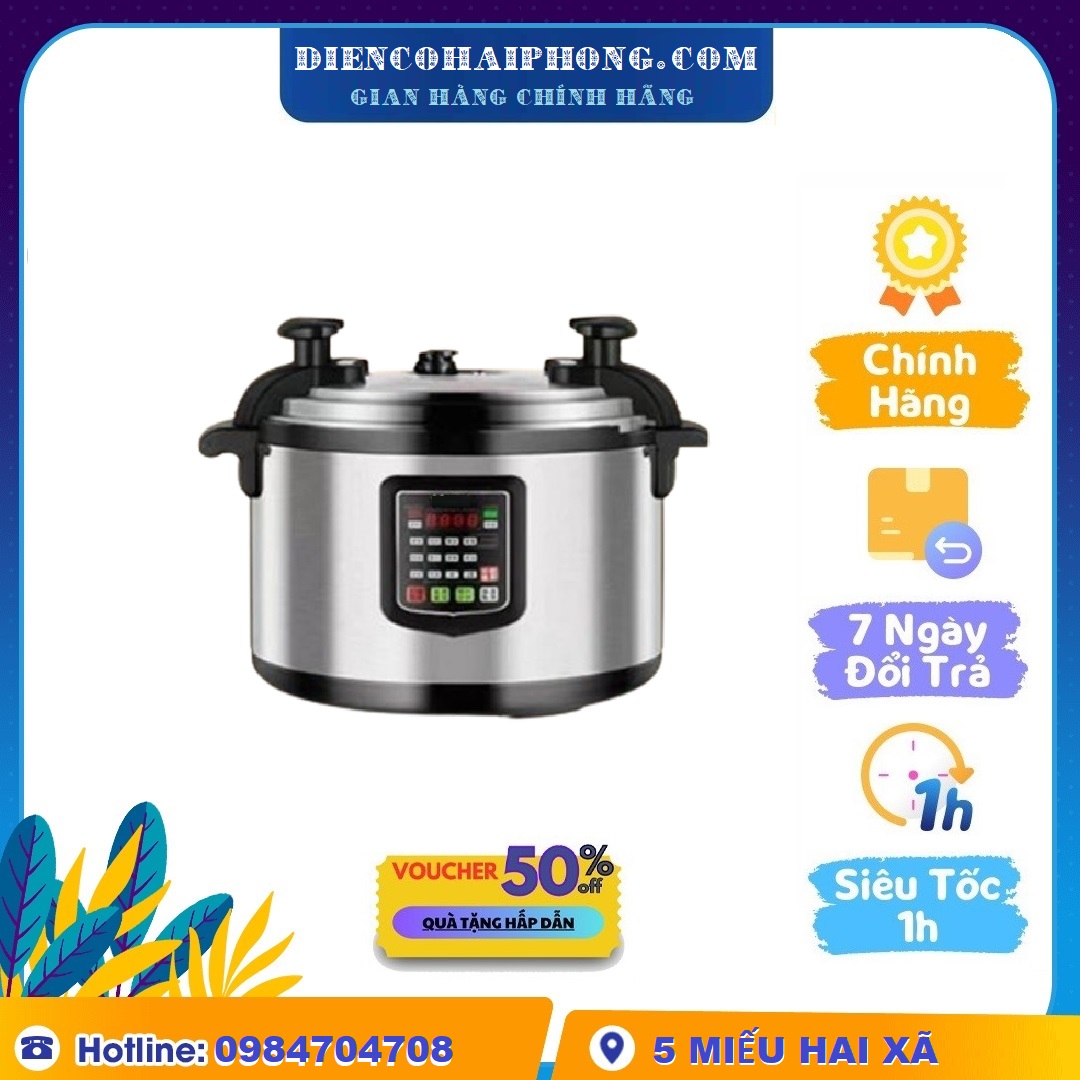 Nồi Áp Suất Điện Công Nghiệp SHARP KS-018L Dung Tích 18 Lít