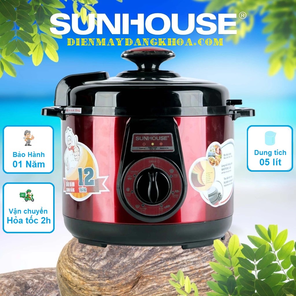 Nồi áp suất điện Sunhouse SHD-1552