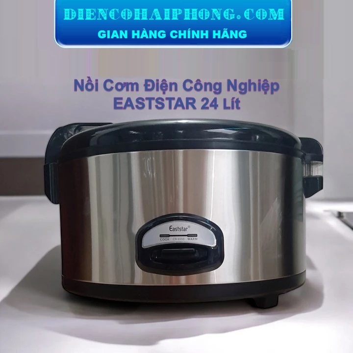 NỒI CƠM NẮP LIỀN  EASTSTAR 24 LÍT ( 6KG GẠO )