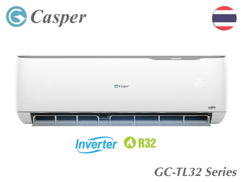 Điều hòa Casper 1 chiều 18.000BTU Inverter GC-18TL32