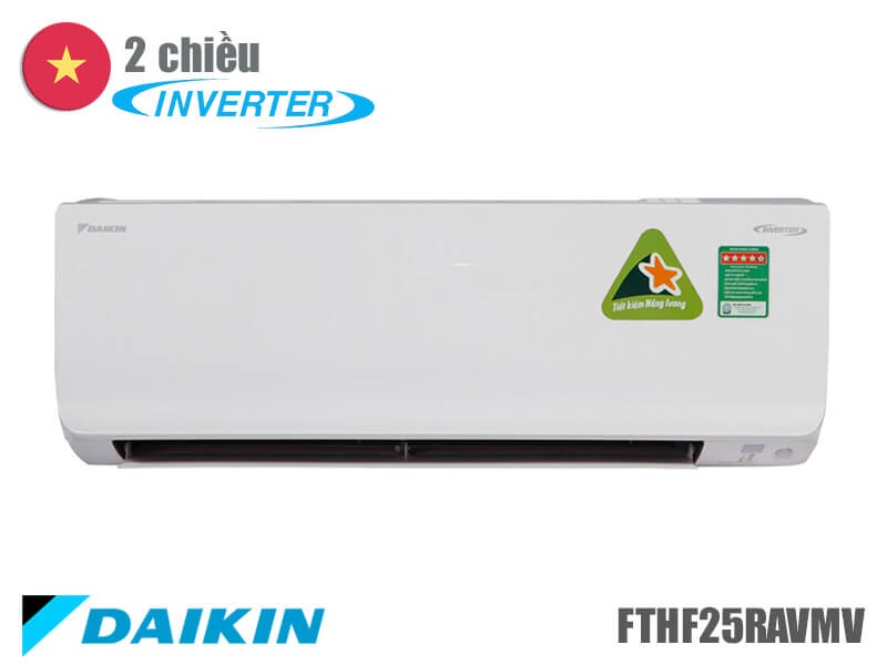 Điều hòa 2 chiều Daikin Inverter 8500 BTU FTHF25RAVMV