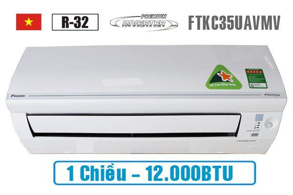 Điều Hòa Daikin FTKC35UAVMV (1.5Hp) Inverter 12000BTU
