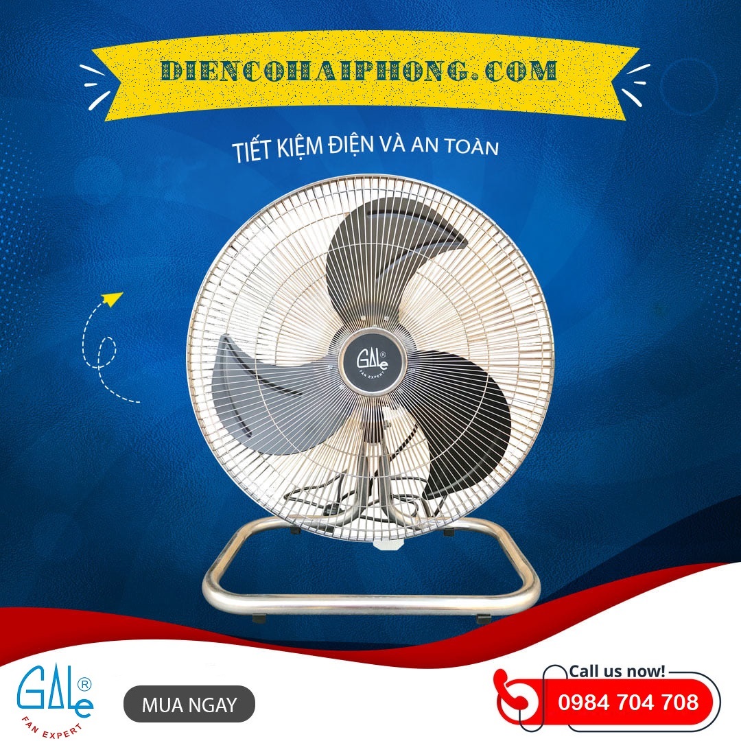 Quạt Sàn Công Nghiệp Gale FFA500i ( sải cánh 500mm )