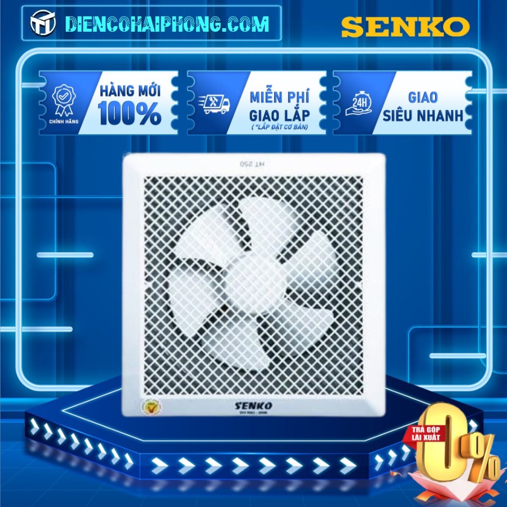 QUẠT HÚT ÂM TRẦN SENKO HT-250 (300X300)