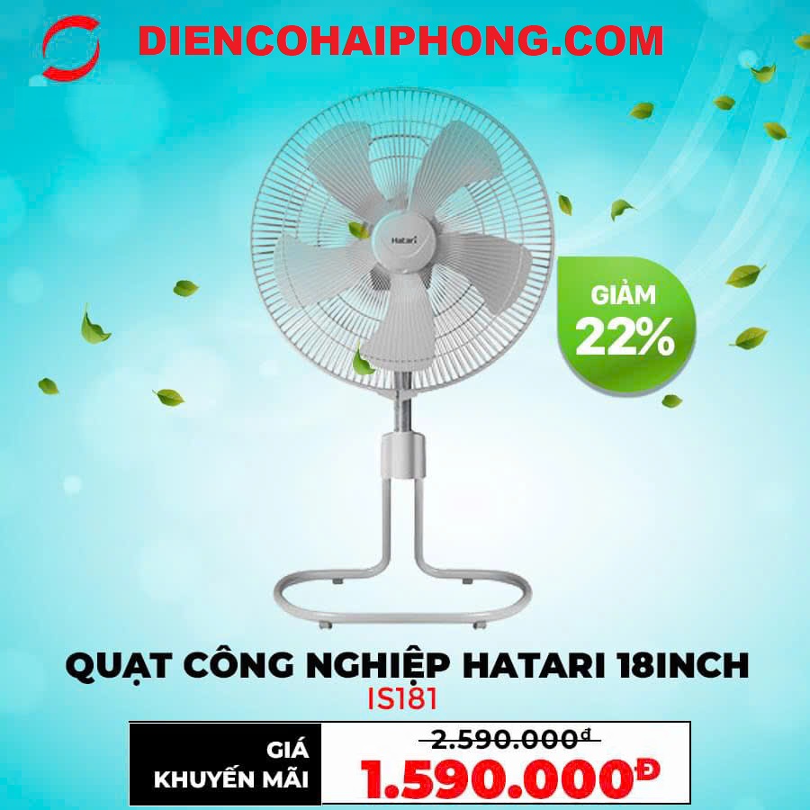 Quạt sàn rút công nghiệp Hatari IS18M1 Thái Lan