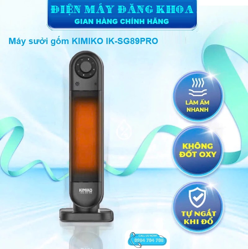 Máy sưởi gốm KIMIKO IK-SG89PRO