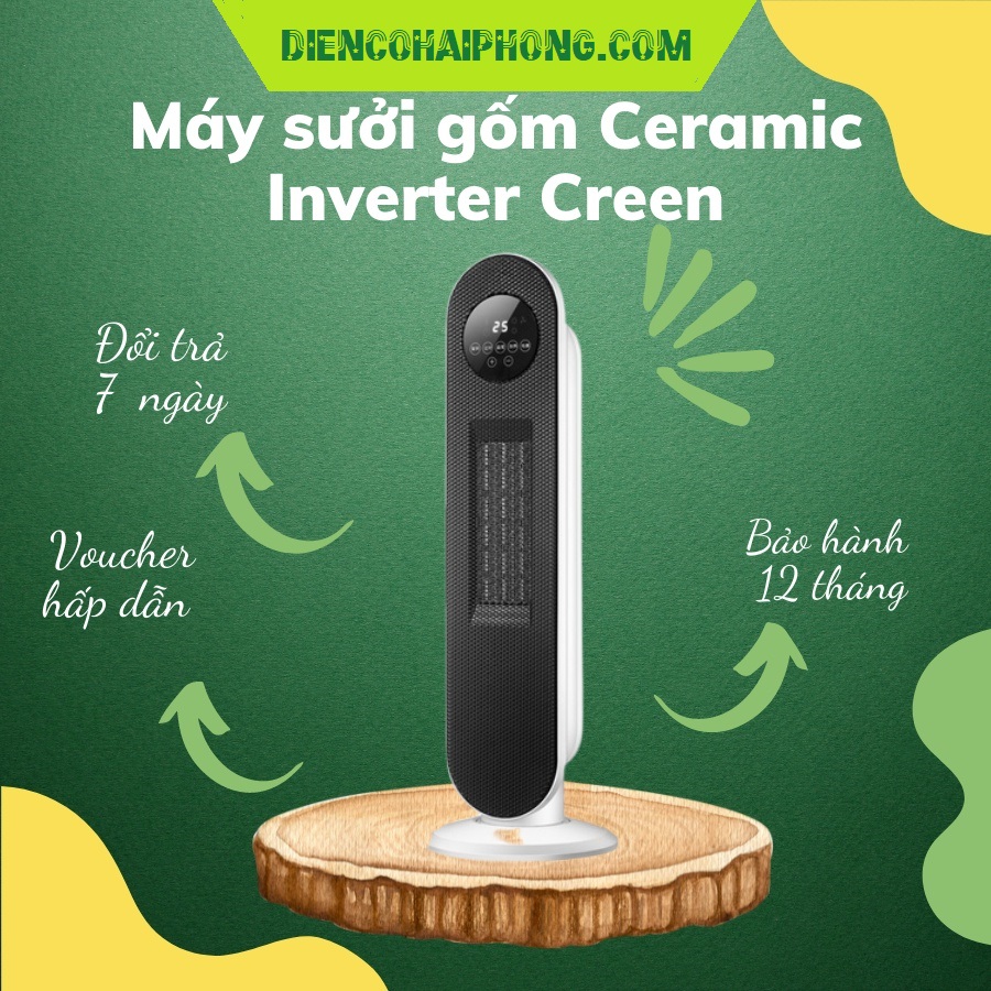 Máy sưởi gốm Creen Ceramic CR-H79C