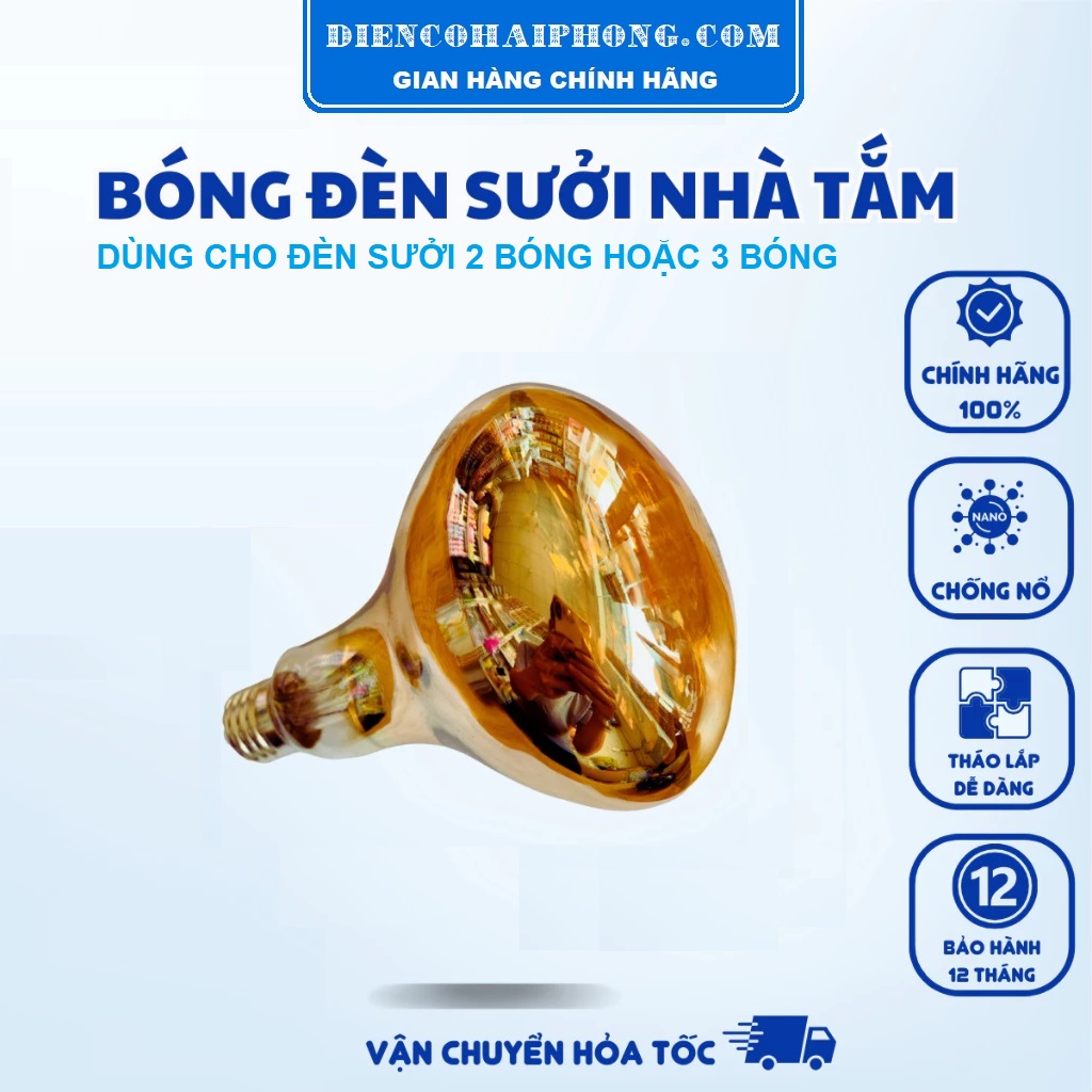 Bóng đèn sưởi nhà tắm