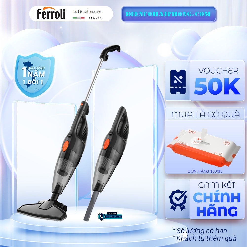 Máy hút bụi cầm tay FERROLI FVC-600H