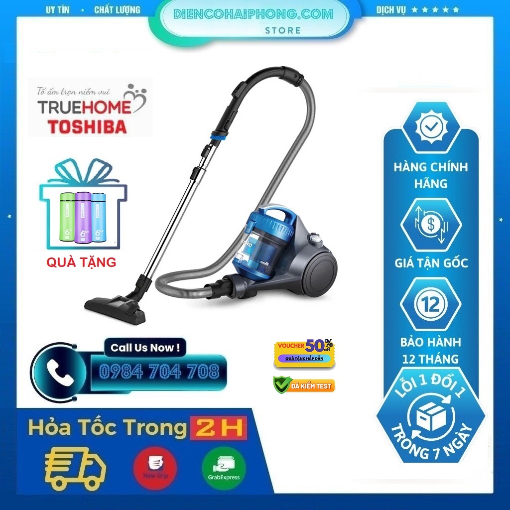 Máy hút bụi TrueHOME TC-CBLA1(B)