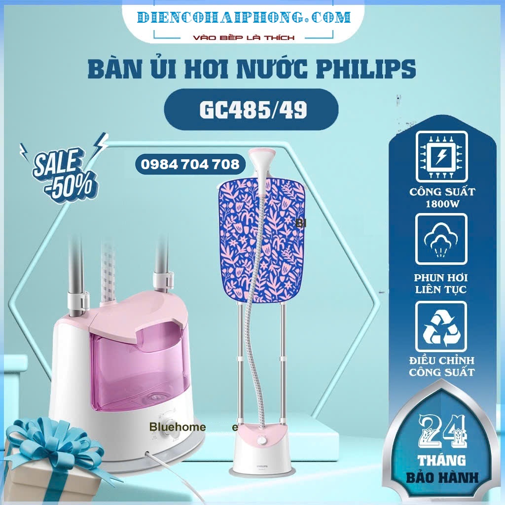 Bàn là cây 1800W Philips GC485/49