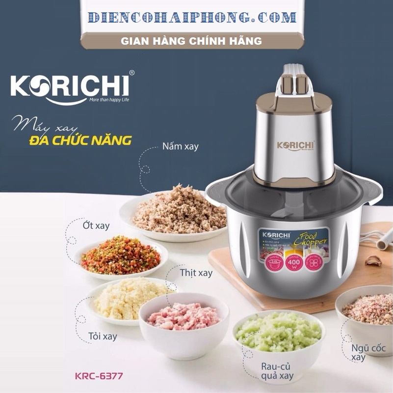 Máy xay thịt KORICHI KRC-6377