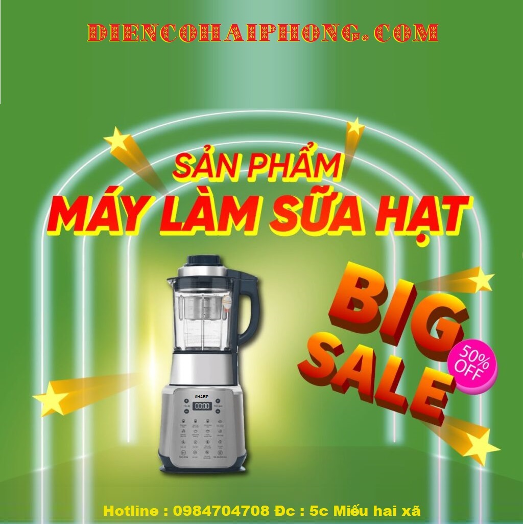 Máy làm sữa hạt đa năng SHARP SH-886