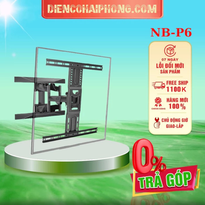 GIÁ TREO TIVI NB - P6 45 - 75 INCH CHÍNH HÃNG